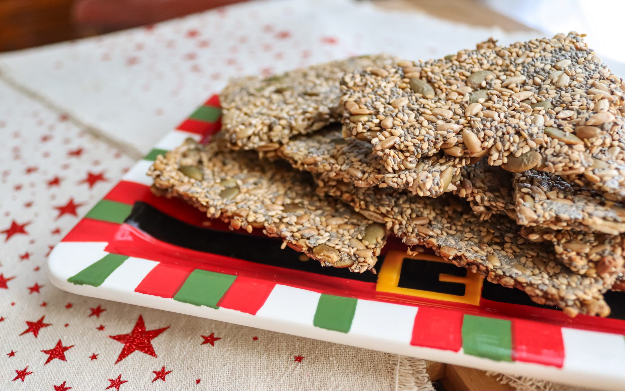 Cracker di semi senza farina: i cracker facili e veloci fatti in casa ...